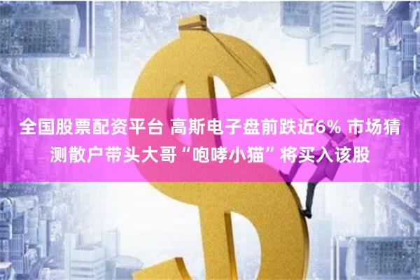 全国股票配资平台 高斯电子盘前跌近6% 市场猜测散户带头大哥“咆哮小猫”将买入该股